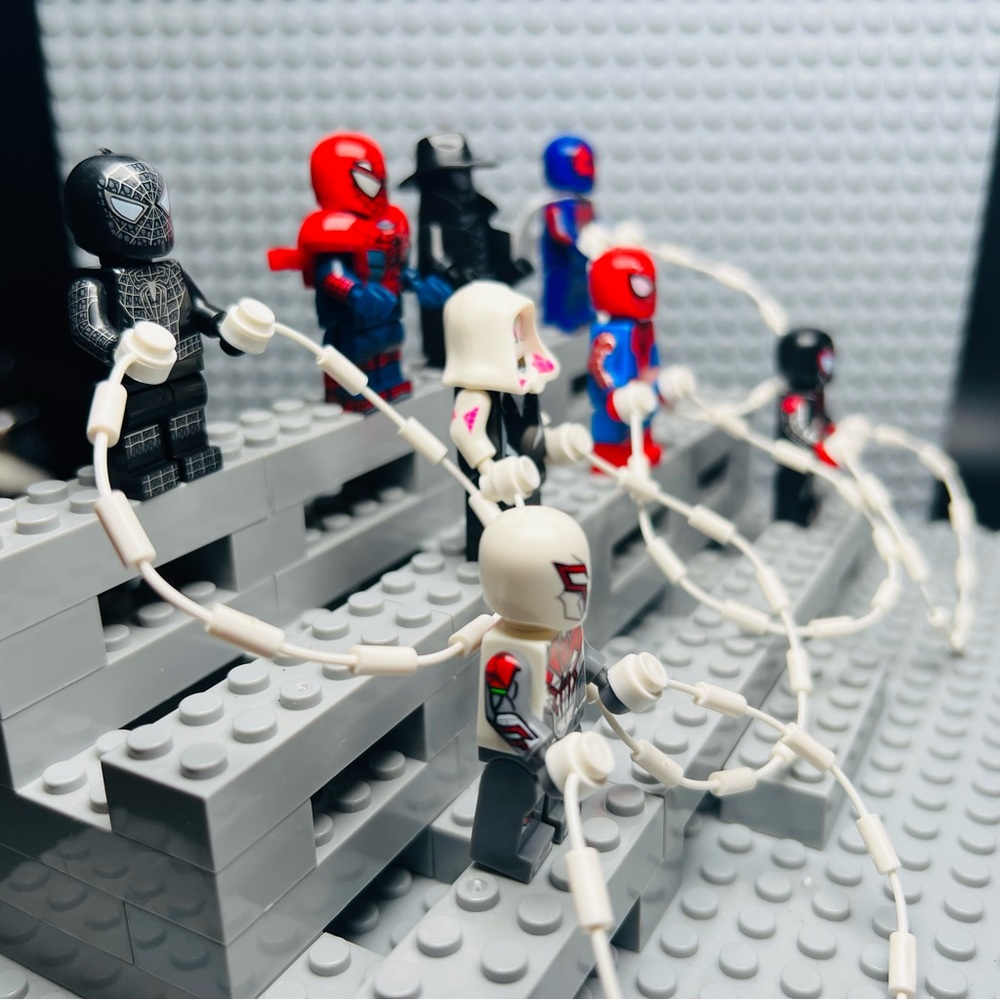 Spider Man Custom Minifigures Lot of 8 - Picture 5 of 6